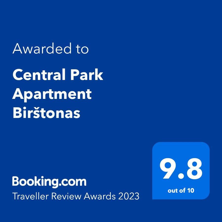 Central Park Apartment Birstonas Ngoại thất bức ảnh